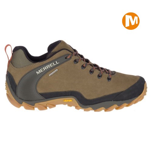 Pánské Trekové Boty Merrell Chameleon 8 Stretch Waterproof Tmavě Olivy Zelené (CZ. SJKEU)